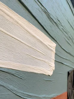 Cuadro en lienzo pintado a mano con marco Fabrics