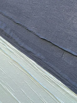 Cuadro en lienzo pintado a mano con marco Fabrics