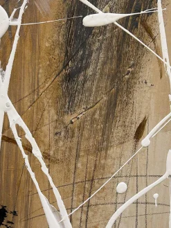 Cuadro en lienzo pintado a mano Cream