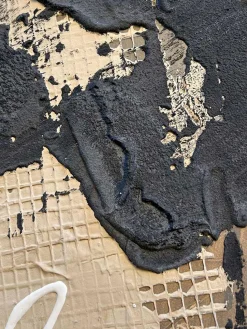 Cuadro en lienzo pintado a mano Cream