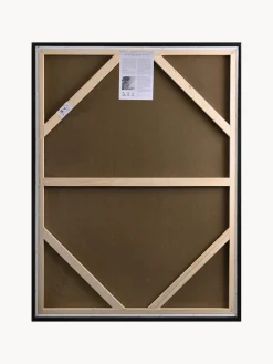 Cuadro en lienzo pintado a mano Without, marco de madera