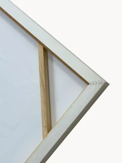 Cuadro en lienzo pintado a mano Peirce, marco de madera