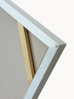 Cuadro en lienzo pintado a mano Cross, marco de madera