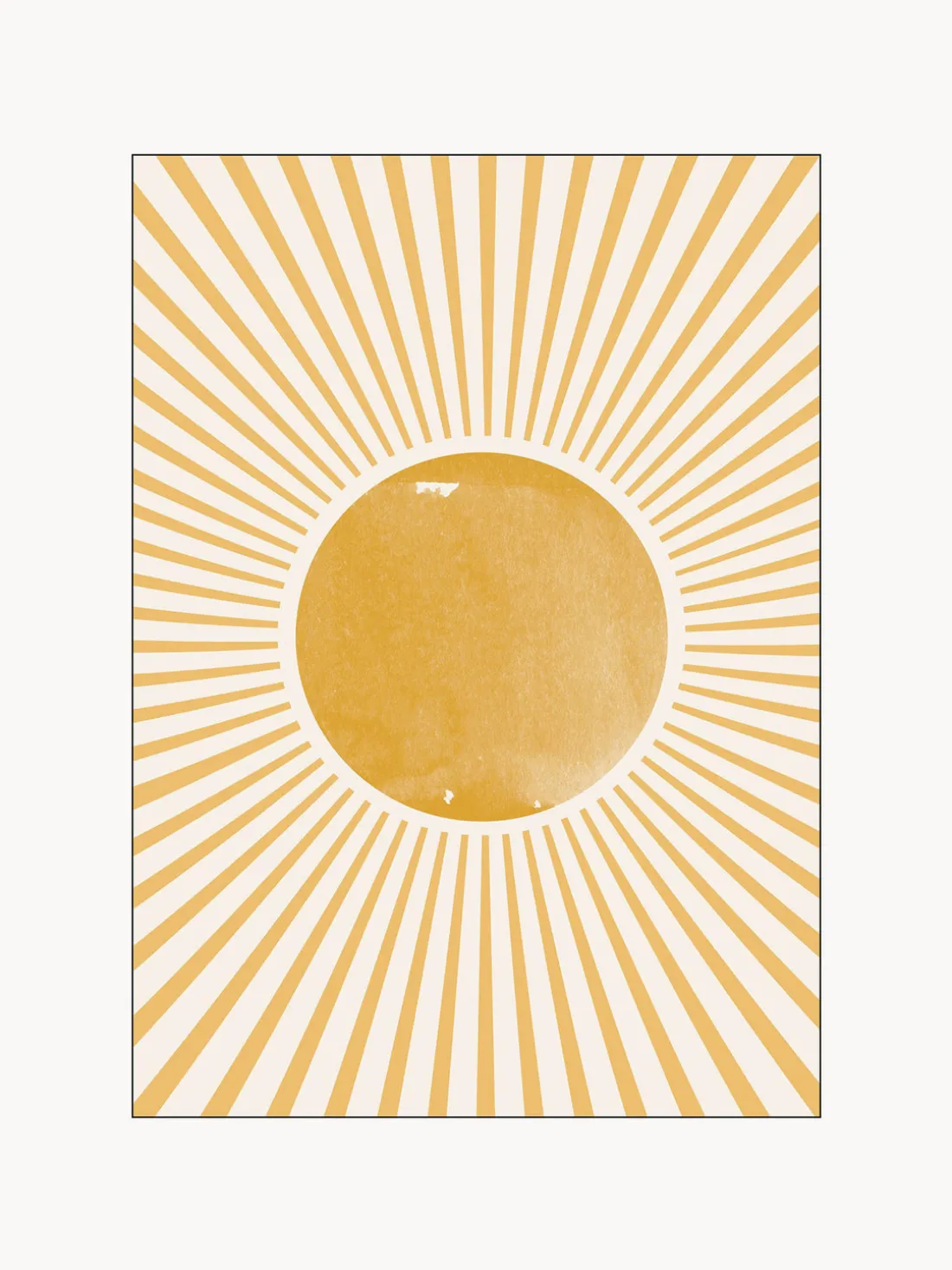 Cuadro enmarcado Boho Sun