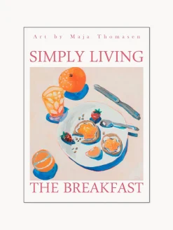 Cuadro enmarcado The Breakfast