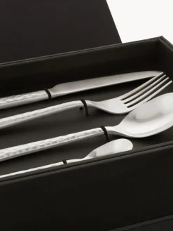 Cubertería cepillada mate Hune, 4 comensales (16 pzas.)