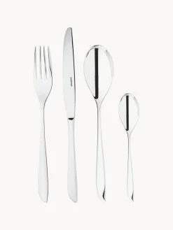 Cubertería de acero inoxidable Leaf, tamaños diferentes