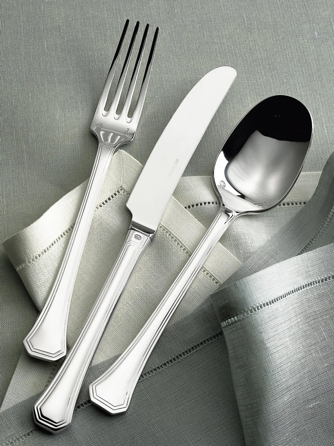 Cubertería pulida Twenties, 6 comensales (24 pzas.)