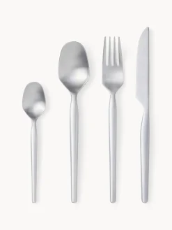 Cubertería satinada Dorotea, 4 comensales (16 pzas.)