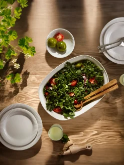 Cubiertos para servir de madera de roble Hammershøi