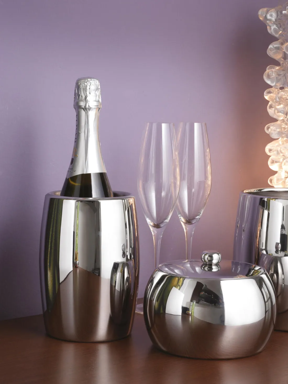 Cubitera botellas de acero inoxidable Sphera