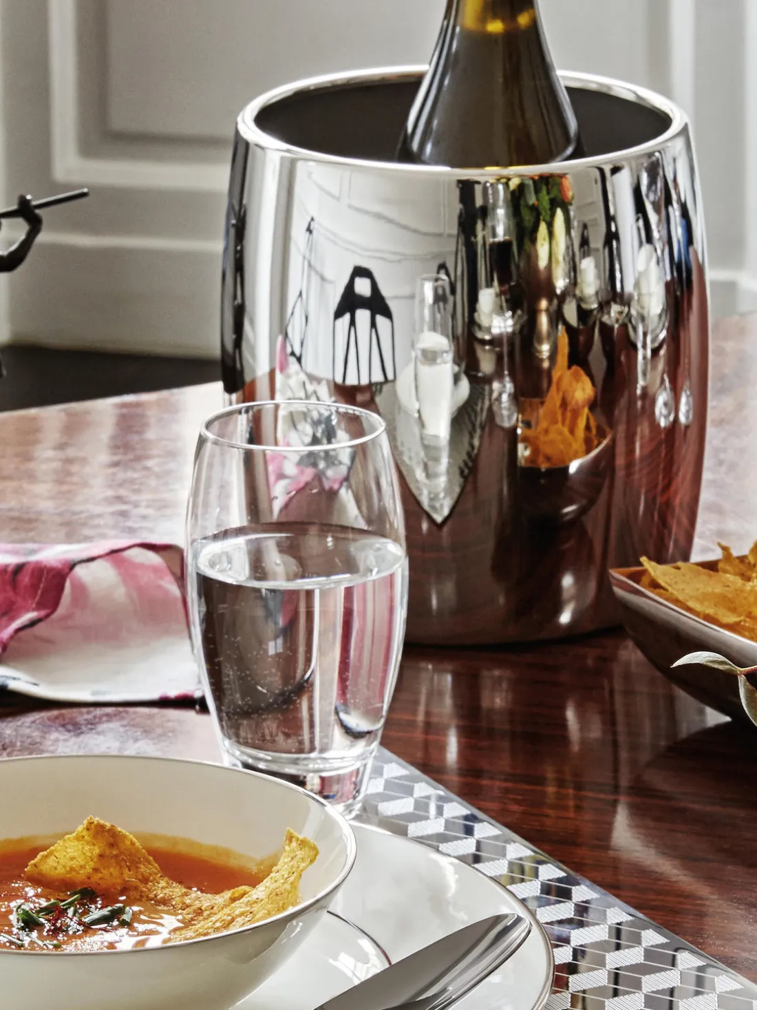 Cubitera botellas de acero inoxidable Sphera