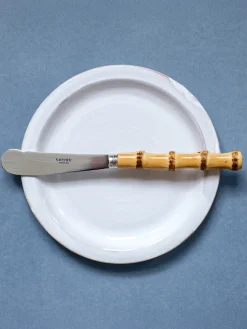 Cuchillo para mantequilla de bambú Panda