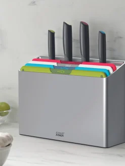 Cuchillos de cocina y tablas de cortar con soporte Folio Icon Plus, 9 pzas.