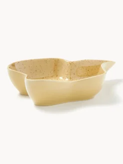 Cuenco de servir artesanal de gres Shell