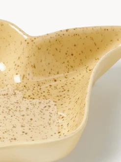 Cuenco de servir artesanal de gres Shell