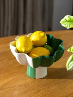 Cuenco decorativo pintado a mano Sun