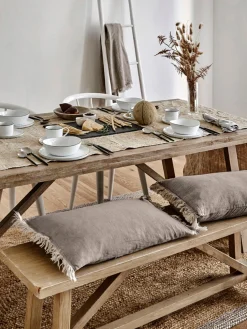 Cuencos artesanales de porcelana Salt, Ø 17 cm, 4 uds.