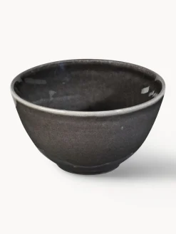 Cuencos artesanales Nordic Coal, 4 uds.