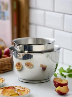 Cuencos de acero inoxidable Margrethe, 2 uds.