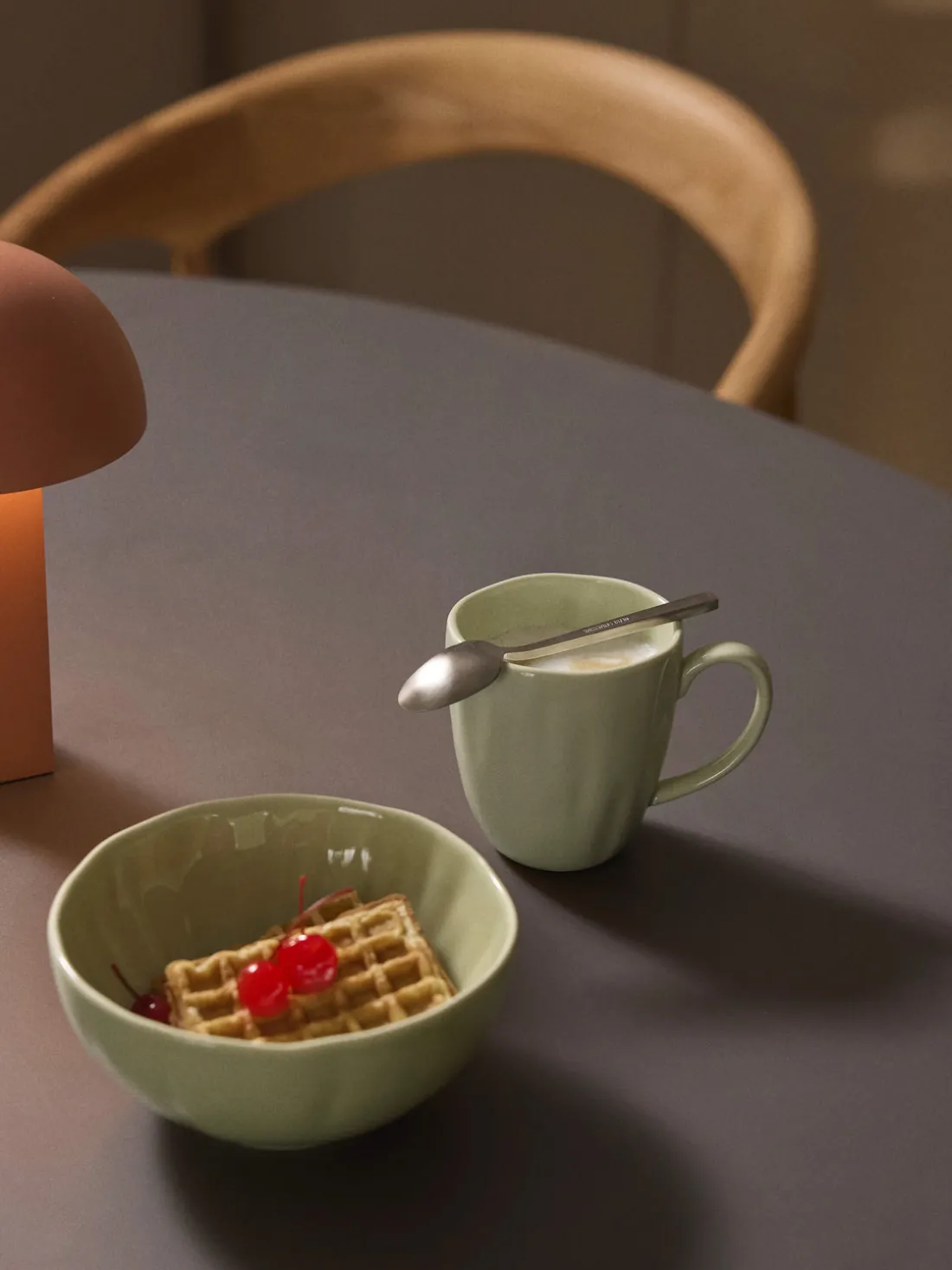 Cuencos de porcelana con relieves Sali, 4 uds.