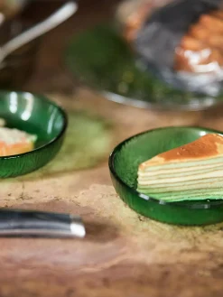 Cuencos pequeños de vidrio The Emeralds, 2 uds.