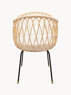 Cuna artesanal de ratán Emil