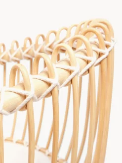 Cuna artesanal de ratán Lola