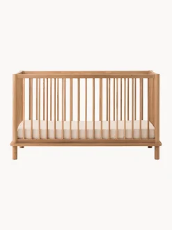 Cuna cama infantil extensible de madera de roble Latitude, 70 x 140 cm