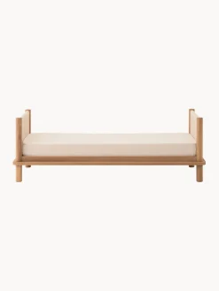 Cuna cama infantil extensible de madera de roble Latitude, 70 x 140 cm