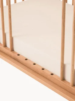 Cuna cama infantil extensible de madera de roble Latitude, 70 x 140 cm