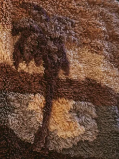 Decoración de pared artesanal de lana Sunrise