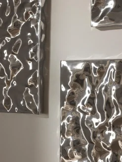 Decoración de pared martillada Splash