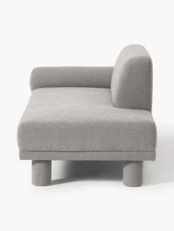 Diván en tejido bouclé Lilo