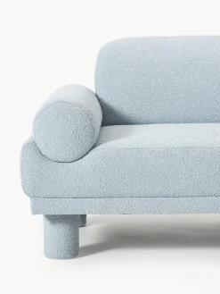 Diván en tejido bouclé Lilo