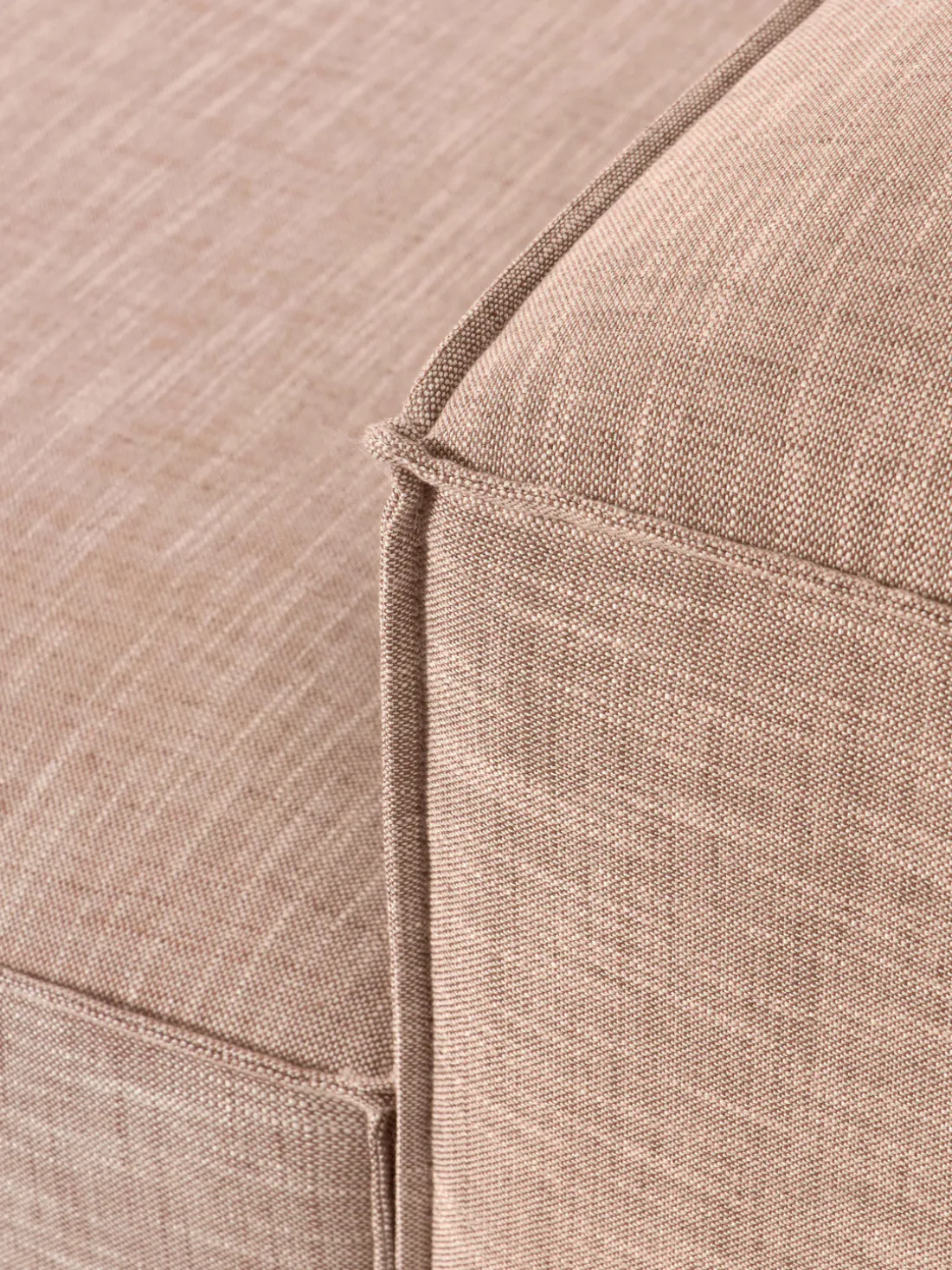 Diván modular de mezcla de lino Lennon