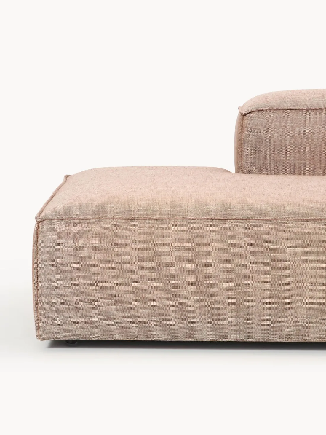 Diván modular de mezcla de lino Lennon