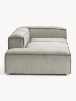 Diván modular de pana Lennon