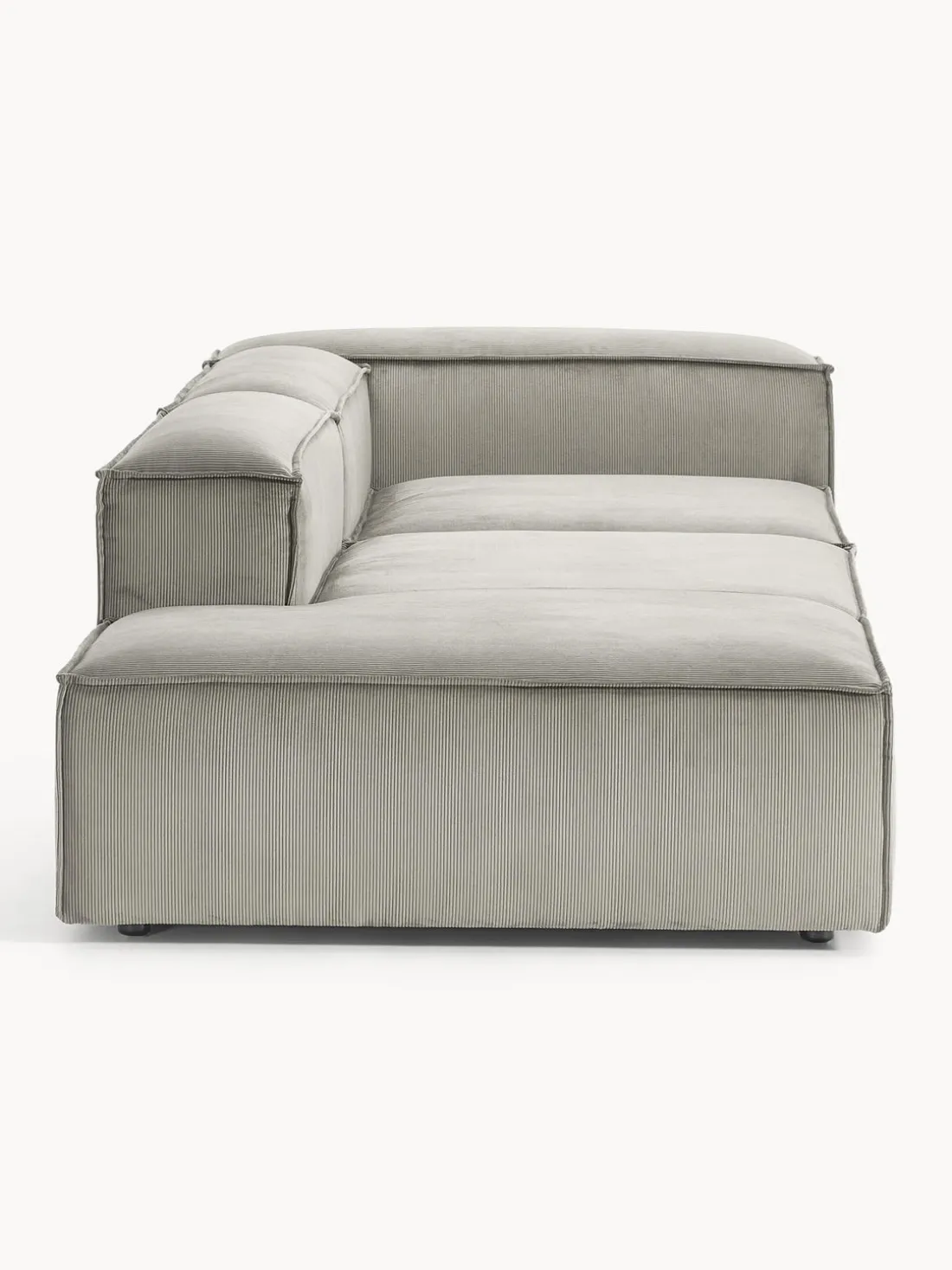 Diván modular de pana Lennon