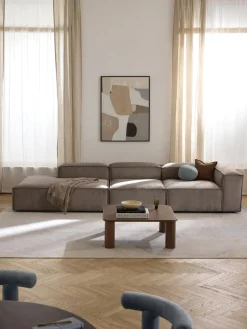 Diván modular de pana Lennon