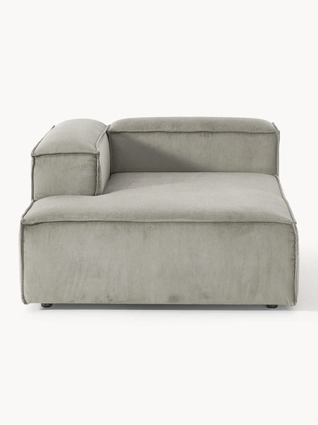 Diván modular de pana Lennon