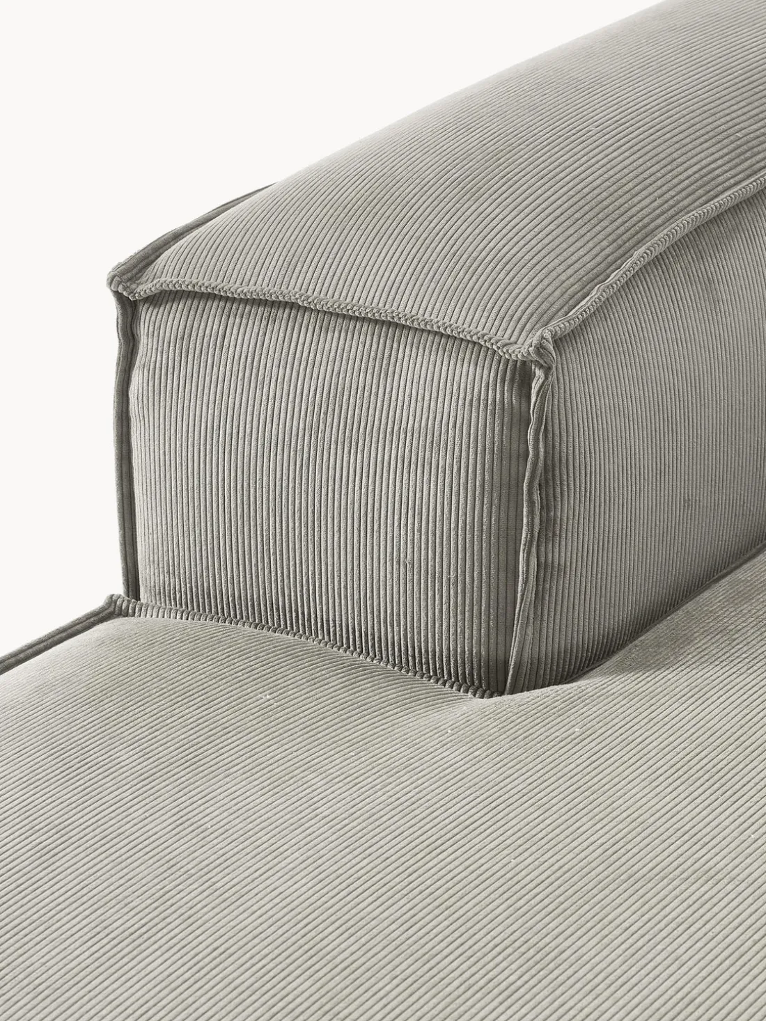 Diván modular de pana Lennon