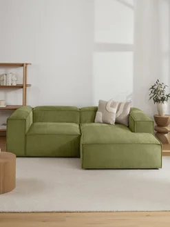 Diván modular de pana Lennon