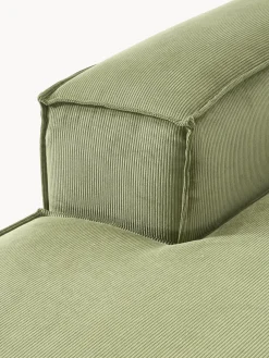 Diván modular de pana Lennon