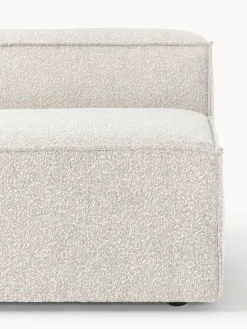 Diván modular en tejido bouclé Lennon