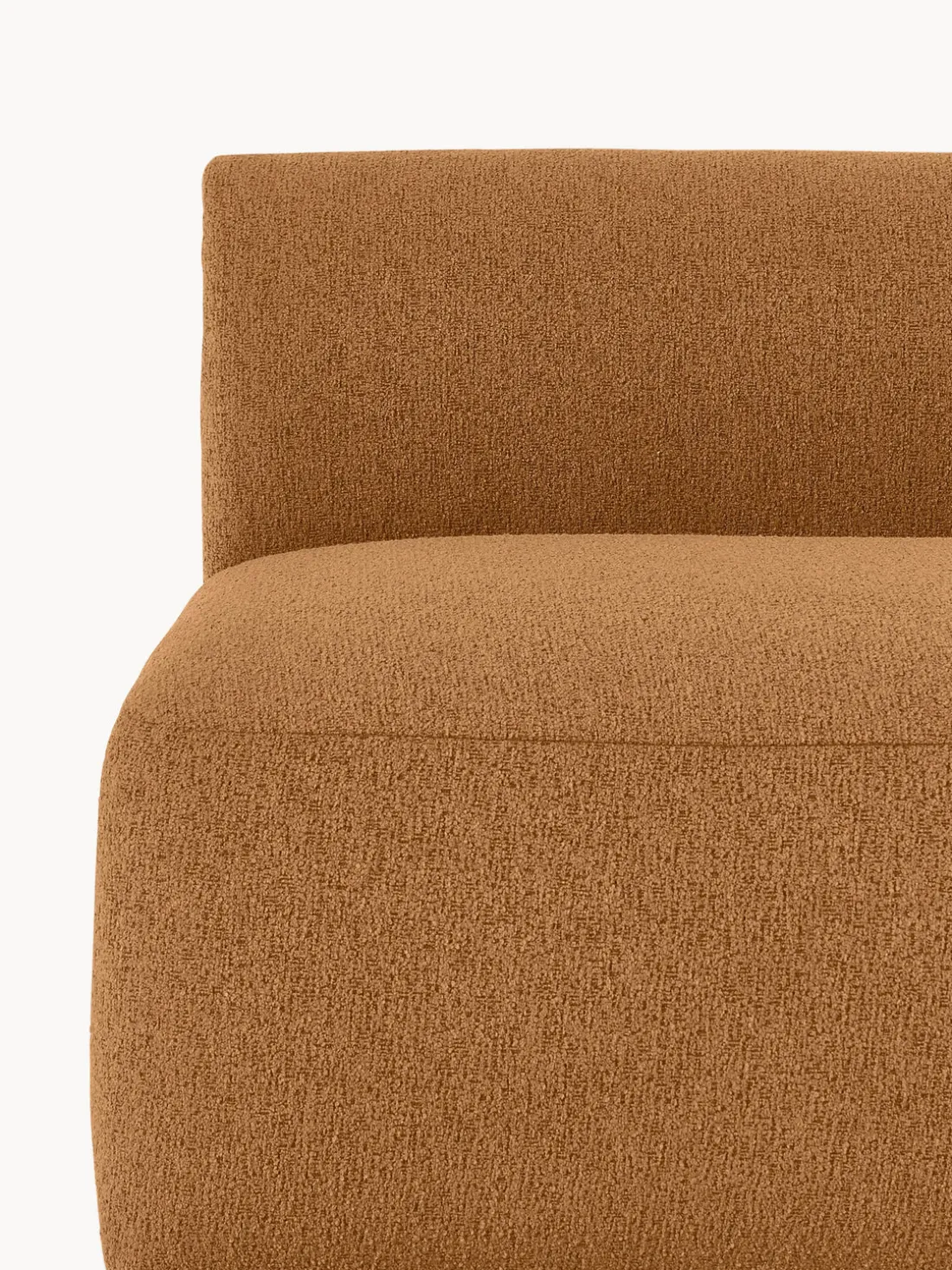 Diván modular en tejido bouclé Sofia