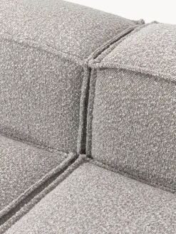Diván modular en tejido bouclé Lennon