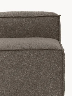 Diván modular en tejido bouclé Lennon