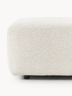 Diván modular en tejido bouclé Anton