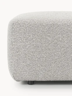 Diván modular en tejido bouclé Anton